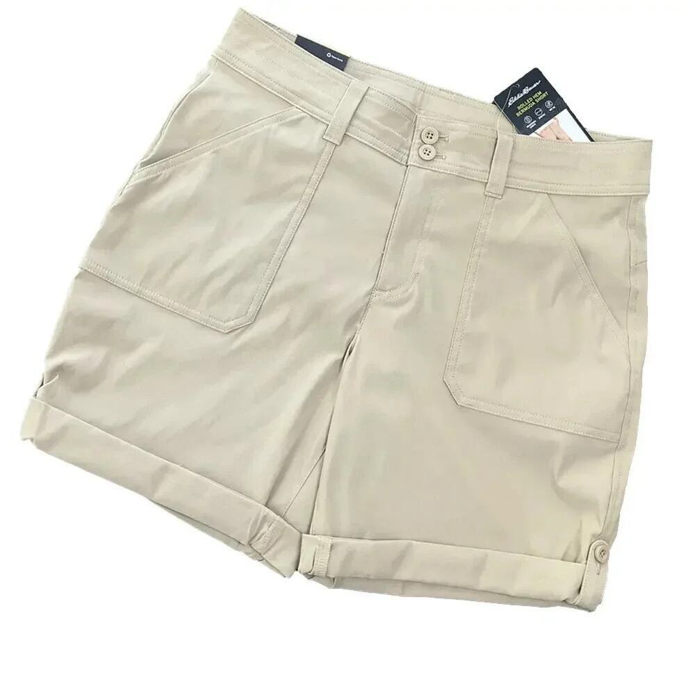 Eddie Bauer Women's Shorts Cargo Bermuda or Cuff Size 6 NWT